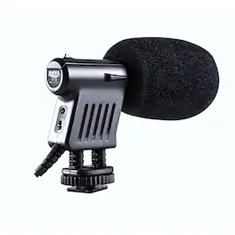 BOYA - BY-VM01 Unidirectional Camera Microphone for DSLRs Camcorders