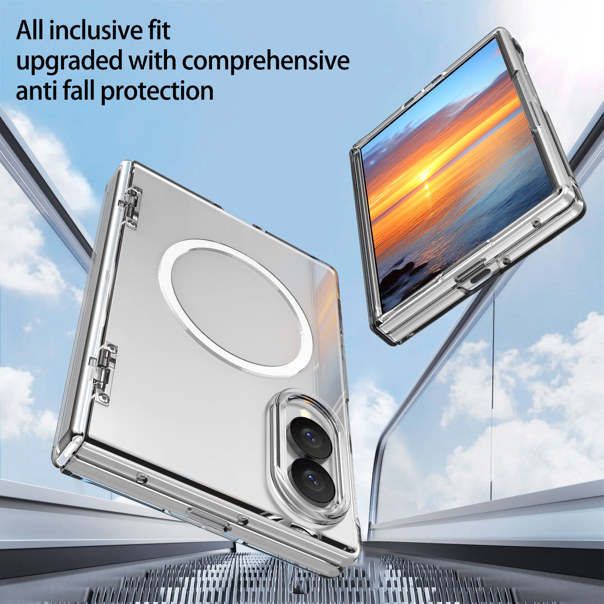 All inclusive fit upgraded with comprehensive anti fall protection