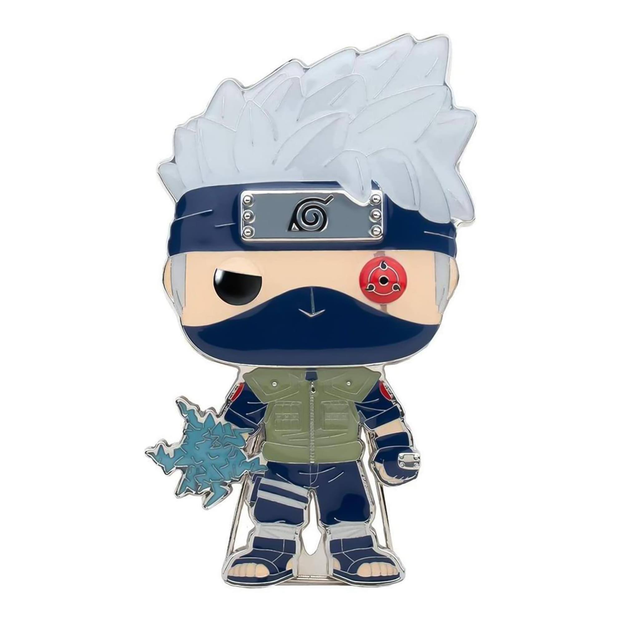 Alt View 10. Funko - Naruto 3 Inch Funko POP Pin | Kakashia - Blue.