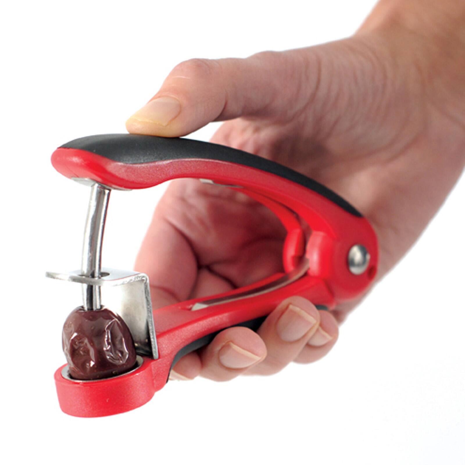 Alt View 2. Norpro - Cherry and Olive Pitter - White.
