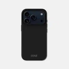 The Ridge Wallet - iPhone 17 Pro Case - Matte Black