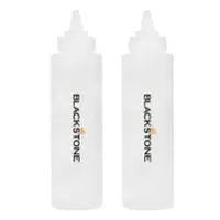 Blackstone - 2-Pack 32oz Plastic Squeeze Bottles with Lockable Lids - Clear - Angle_Zoom
