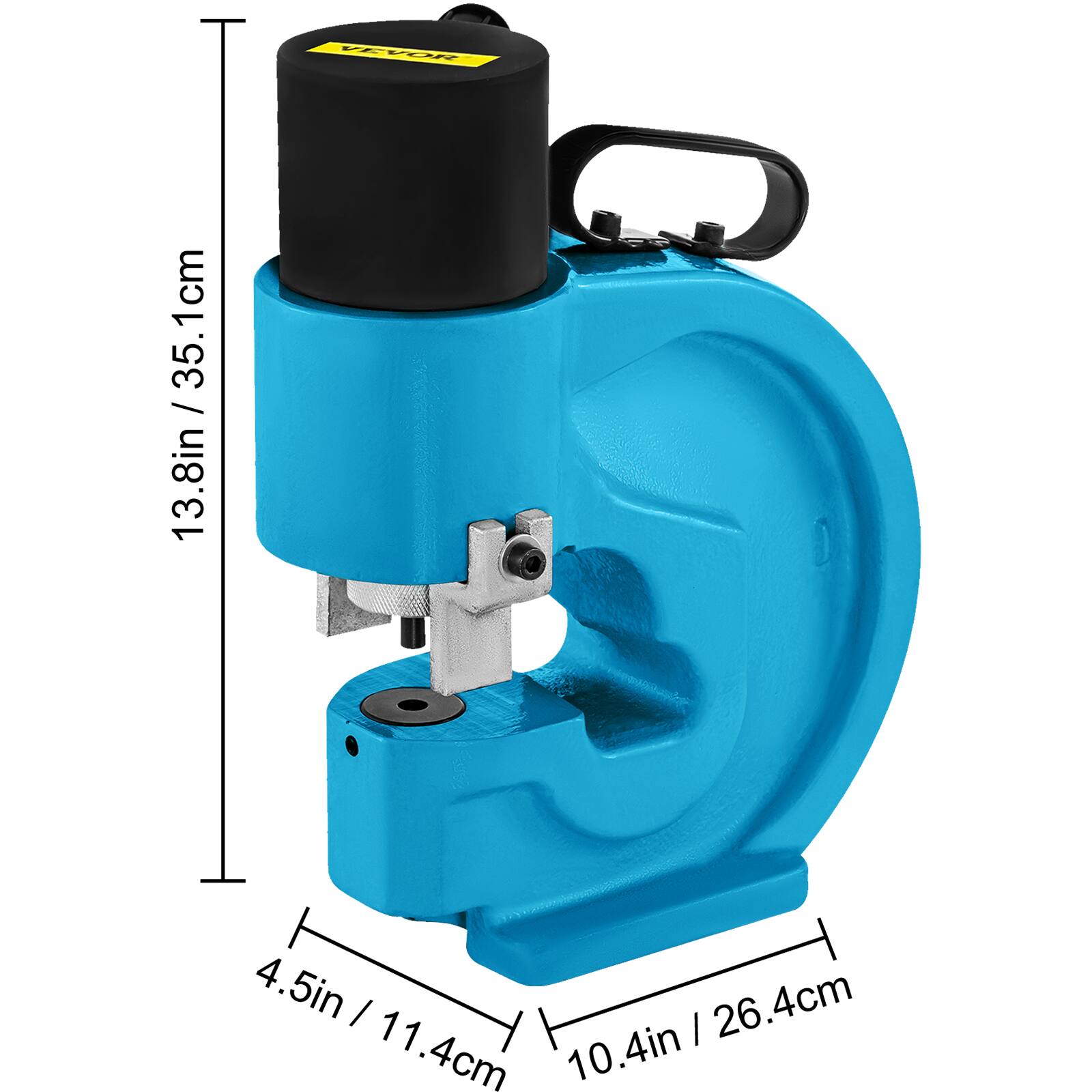 - Height: 13.8in / 35.1cm
- Width: 10.4in / 26.4cm
- Depth: 4.5in / 11.4cm