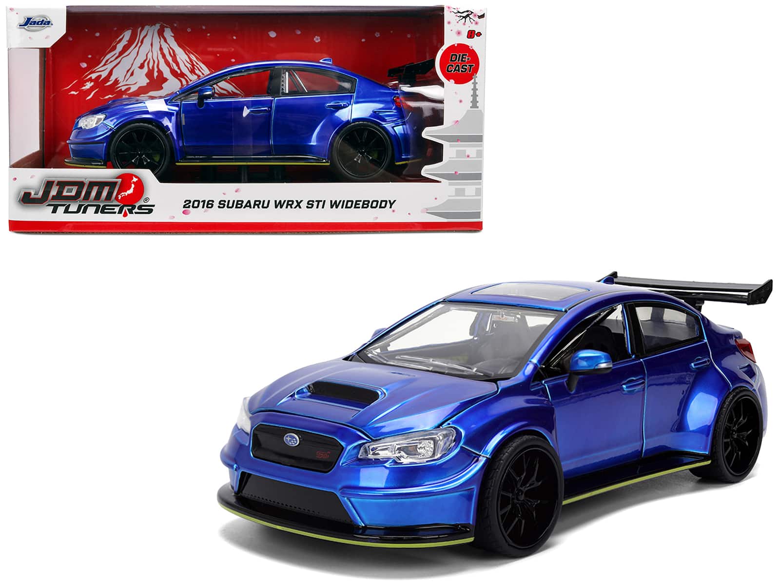 "2016 Subaru WRX STI Widebody Blue Metallic ""JDM Tuners"" Series 1/24 Diecast Model Car by Jada" price history on PriceWatchPro
