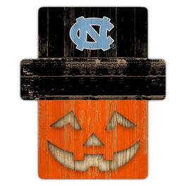 Fan Creations - North Carolina Tar Heels 12" x 12" Jack-O-Lantern Display - Orange