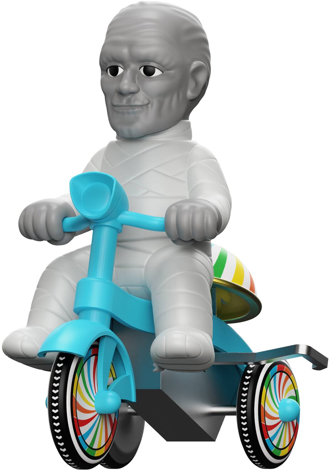 Alt View 3. Super7 - Super7 - Universal Monsters Super Cycles - The Mummy (Light Grey w/ Blue Trike)   - COLLECTIBLES - Multicolor.
