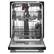 Alt View 9. KitchenAid - 24" Top Control Built-In Tub Dishwasher with Third Level Jet Rack, 40+ Total Wash Jets, 41 dBA - Juniper.