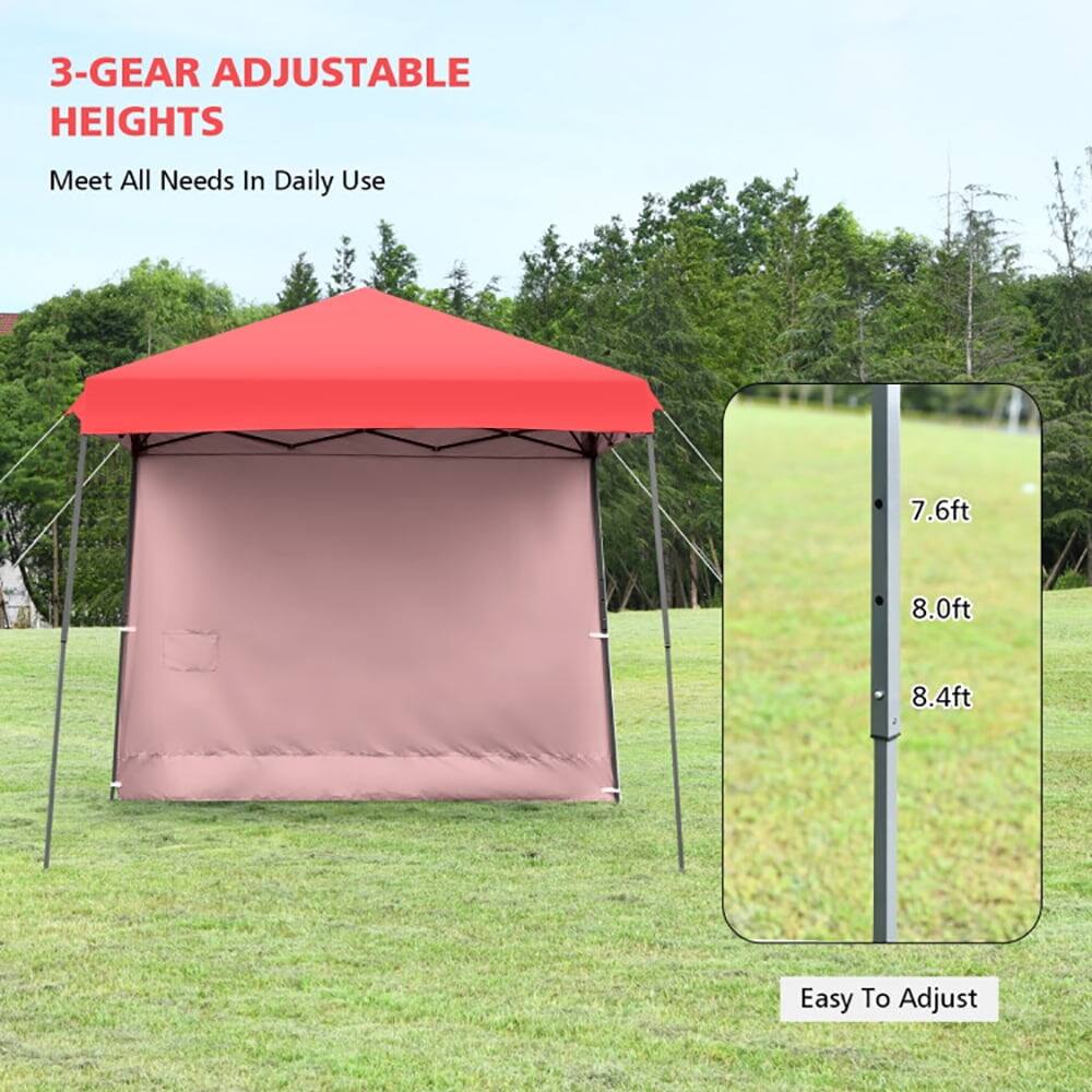 3-Gear Adjustable Heights  
Meet All Needs In Daily Use  

7.6ft  
8.0ft  
8.4ft  

Easy To Adjust