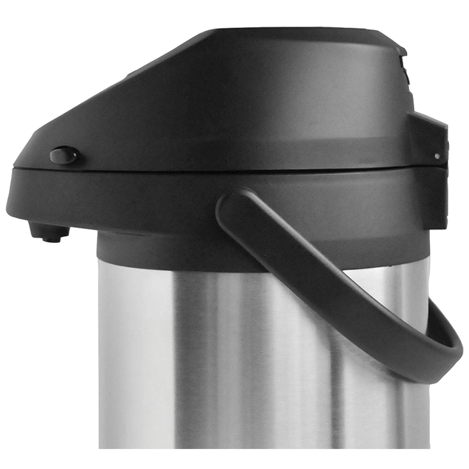 Alt View 8. Brentwood - Brentwood Ctsa-2500 Airpot Hot And Cold Drink Dispenser (2.5 L) - silver.