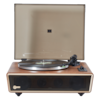 Front. Arkrocket - Arkrocket Huygens Bluetooth Turntable with Built-in Speakers - Walnut.