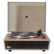 Front. Arkrocket - Arkrocket Huygens Bluetooth Turntable with Built-in Speakers - Walnut.