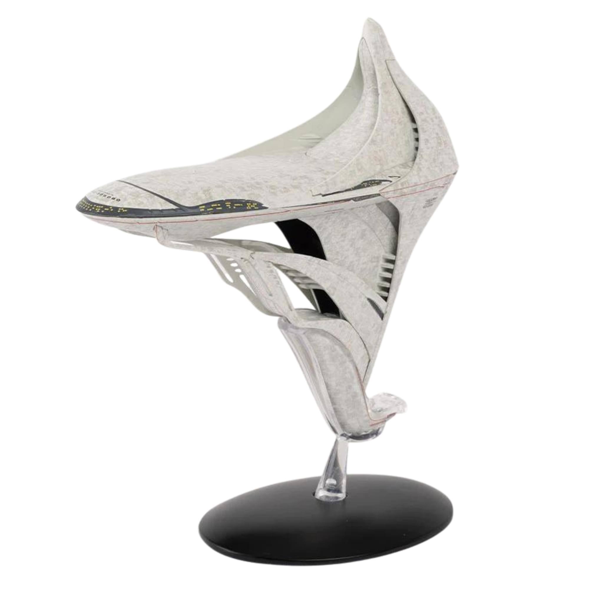Alt View 1. Eaglemoss - Eaglemoss Star Trek Discovery Ship Replica | USS Jubayr NCC-325080 - White.