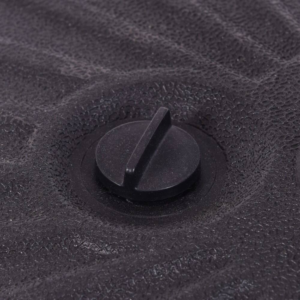 Back. Mondawe - 20 Inch Round 23L Water Filled Umbrella Base - Black.