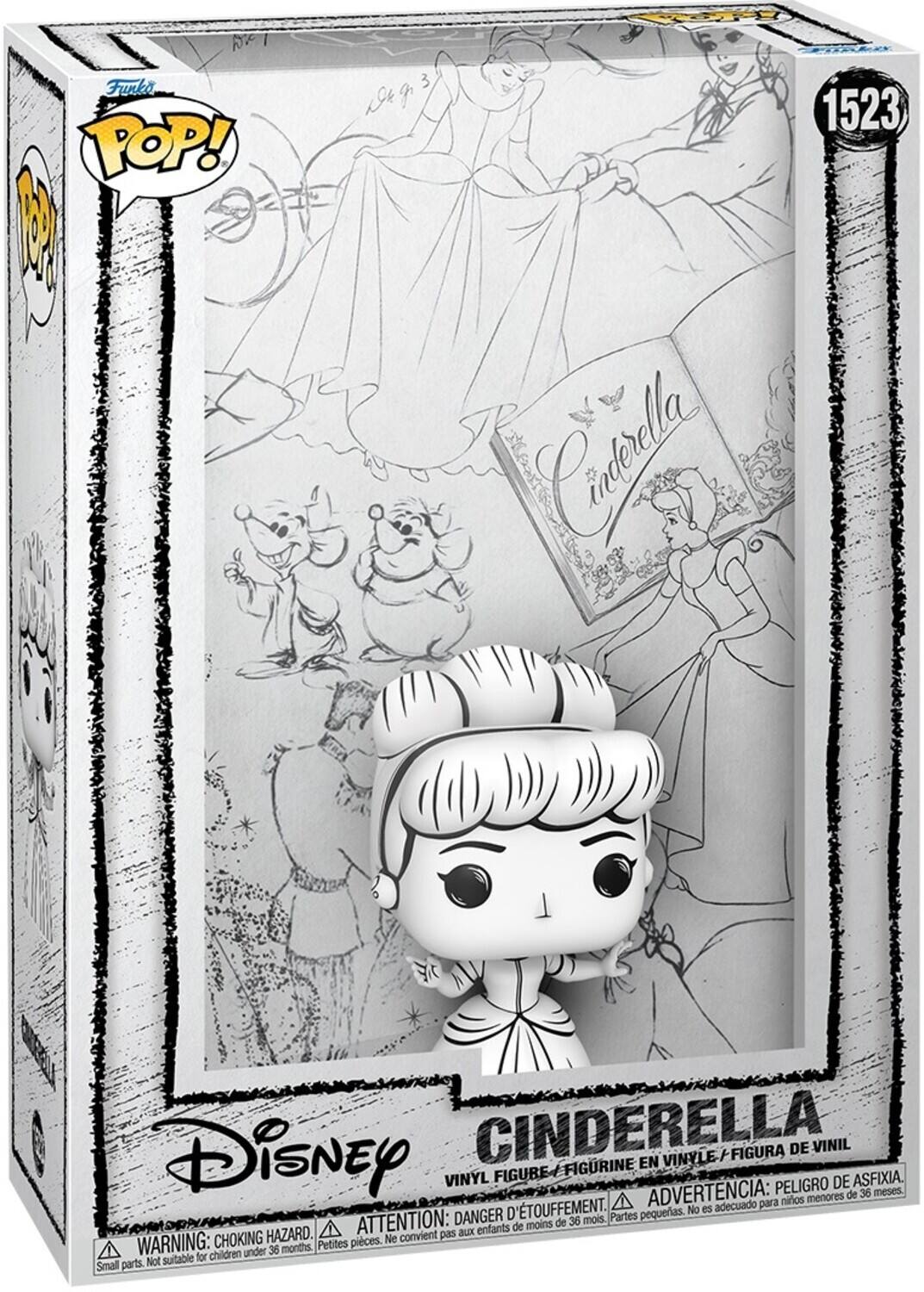N Funko 3 kg3 POP! ! Der D Coroelle 1523 Disney CINDERELLA EN VINYLE FIGURA DE VINIL FIGURE / FIGURINE VINYL PELIGRO DE ASFIXIA. A ADVERTENCIA: adecuado para nios menores de 36 meses. DANGER D TOUFFEMENT. mois. Partes pequeas. Not suitable for children under 36 months. Small parts. Ne convient pas aux petites pieces. CHOKING HAZARD. ATTENTION: CHOKING HAZARD. WARNING: CHOKING HAZARD.