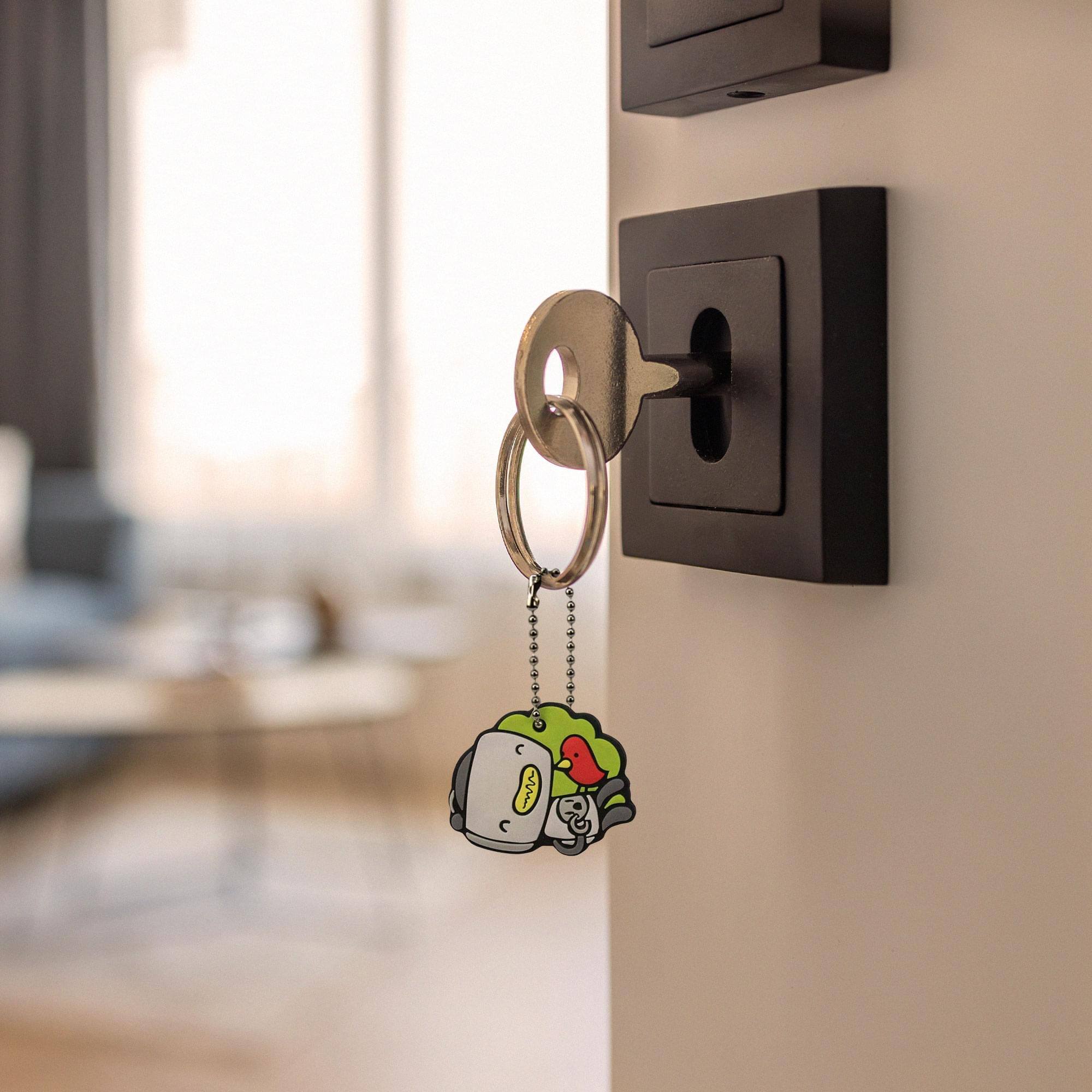 Alt View 1. Crowded Coop - Imps & Monsters Digby Keycap - Green.