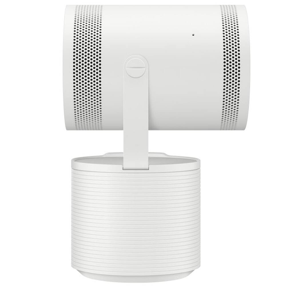 Alt View 2. Samsung - The Freestyle Projector 2nd Gen with Gaming Hub + Battery Base + 2 Year Extended Warranty Protection Bundle.