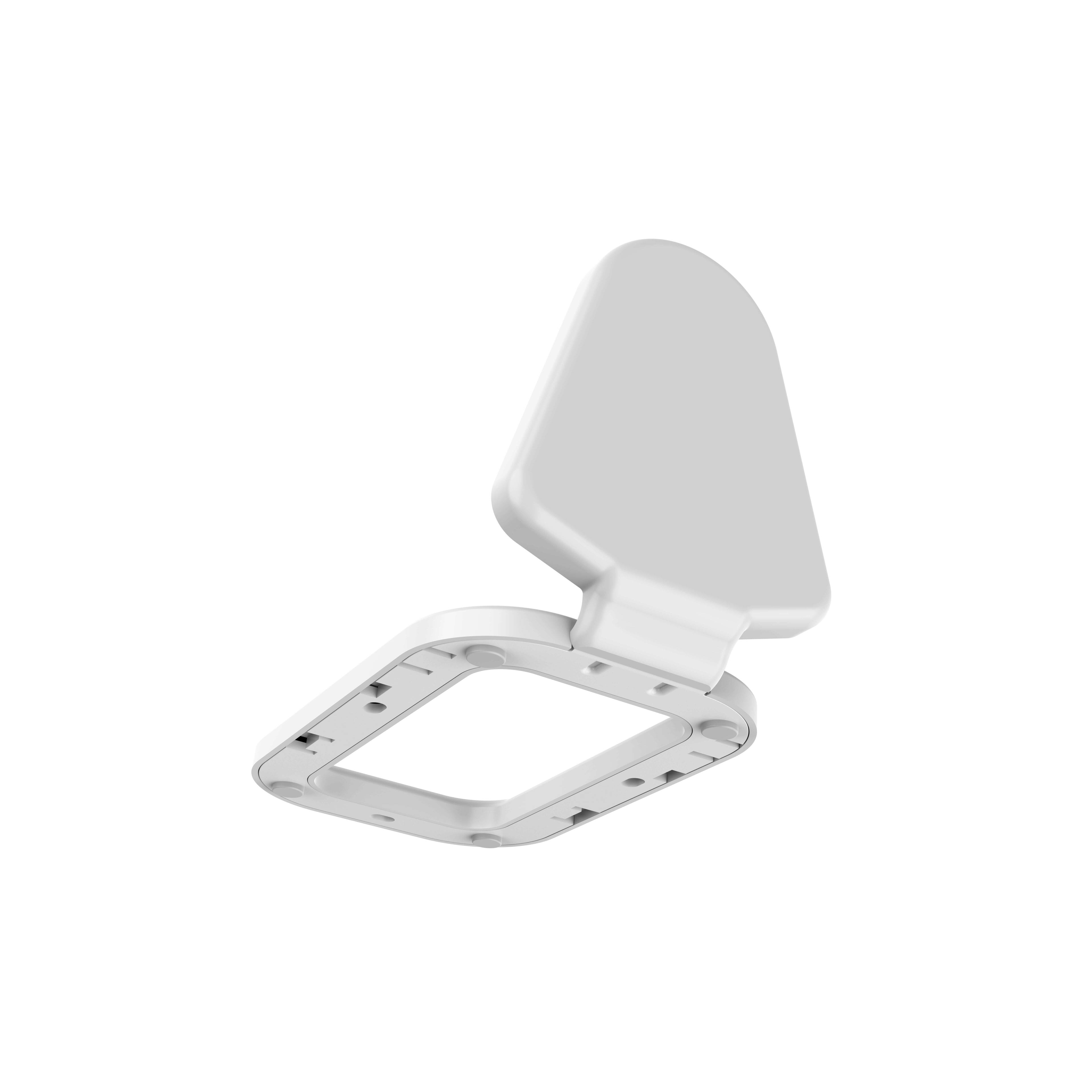 Back. Flexson - FLEXSON Adjustable Horizontal Desk Stand and Wall Mount for Sonos Era 100, White - "NA".