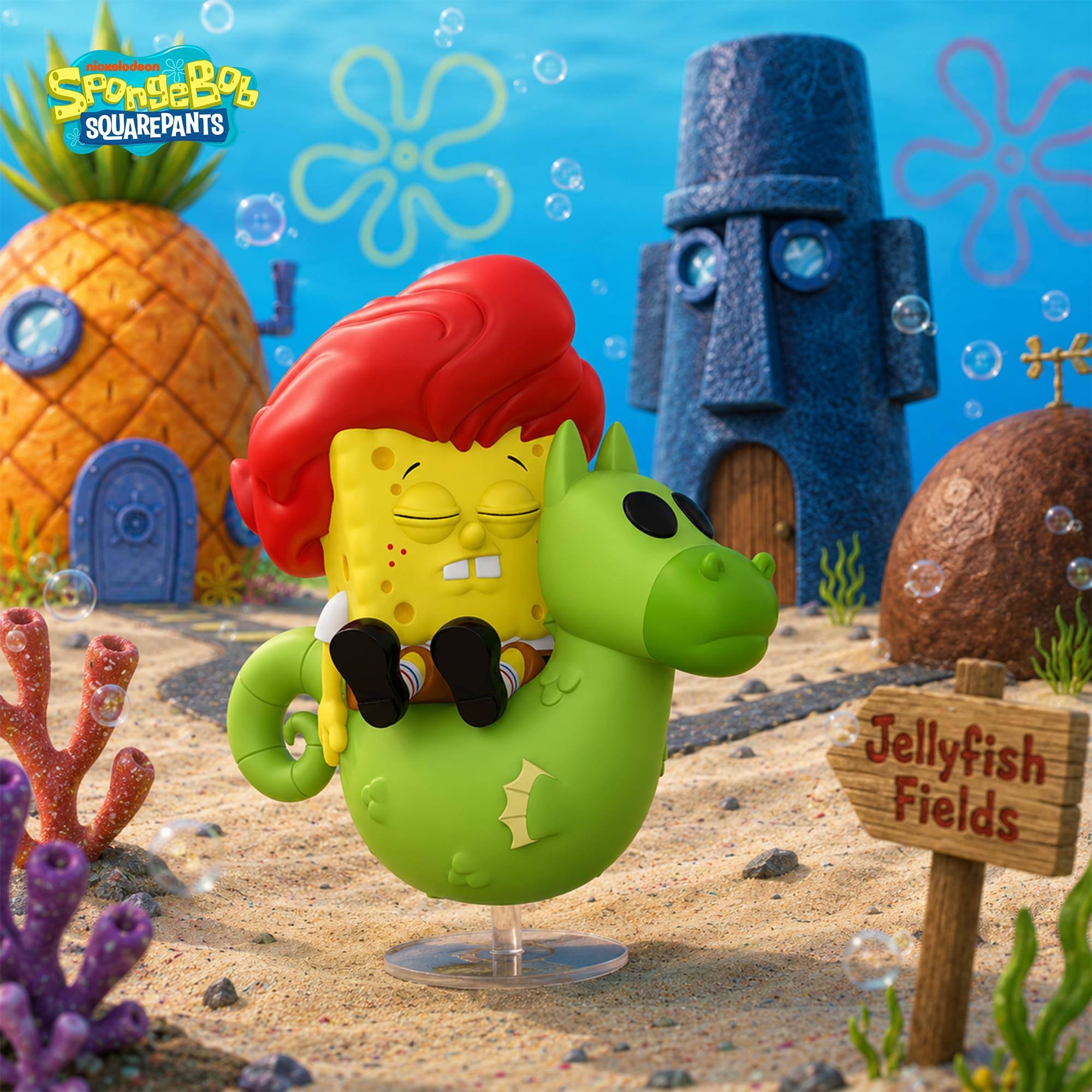 Nickelodeon SpongeBob SQUAREPANTS  
Jellyfish Fields