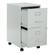 Alt View 14. OSP Home Furnishings - 2 Drawer Mobile Locking Metal File Cabinet - Gray.