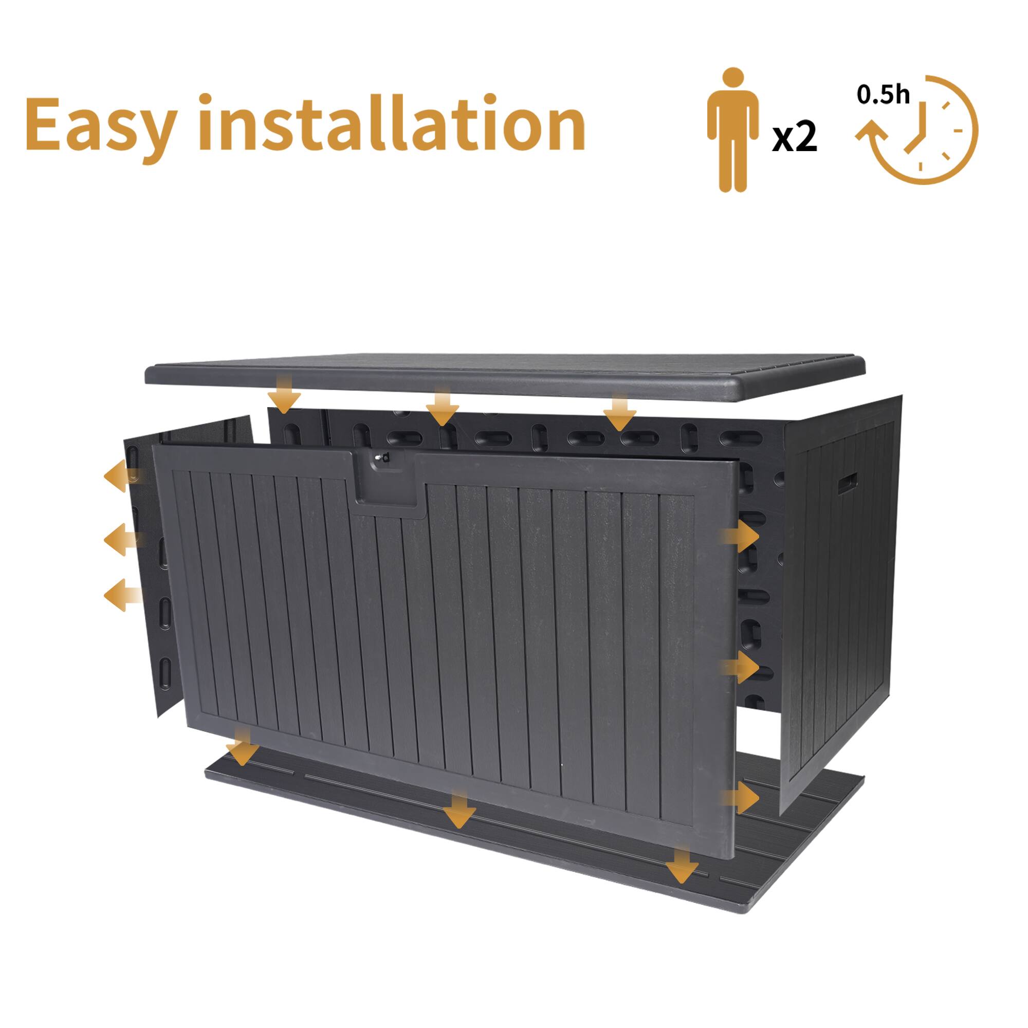 Easy installation  
x2  
0.5h