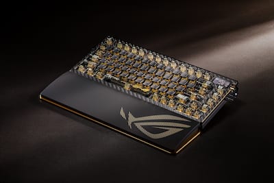 ASUS ROG Azoth Extreme 75% Wireless Mechanical Gaming Keyboard ASUS ROG Azoth Extreme 75% Wireless Mechanical Gaming Keyboard