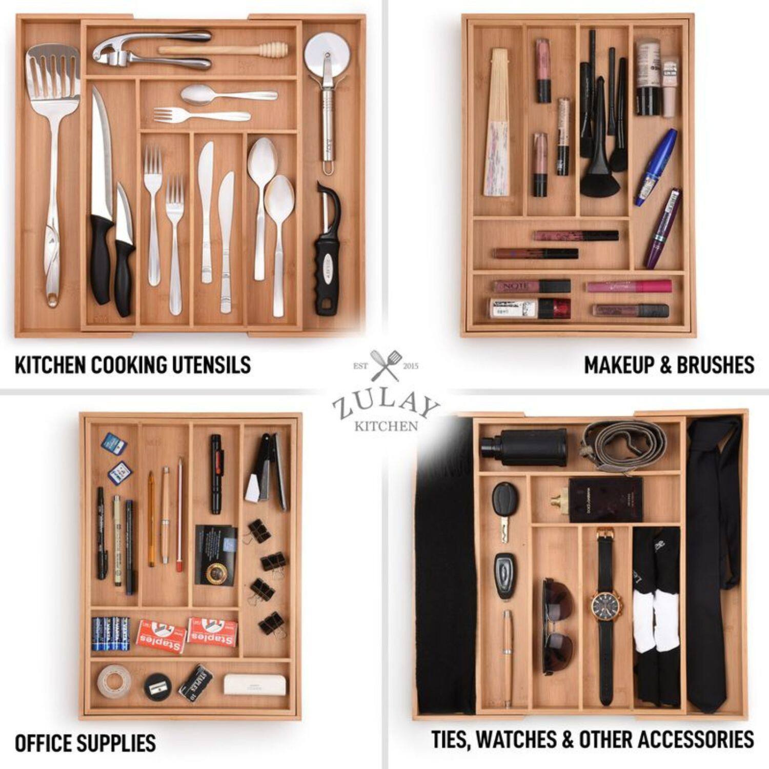 KITCHEN COOKING UTENSILS, MAKEUP & BRUSHES, OFFICE SUPPLIES, TIES, WATCHES & OTHER ACCESSORIES