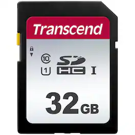 Transcend - 32GB SDXC/SDHC 300S Memory Card TS32GSDC300S