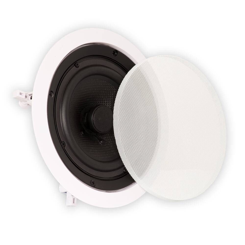 Alt View 1. Theater Solutions by Goldwood - TS65C In Ceiling 6.5" Speakers Surround Sound Home Theater Pair - Paintable White.