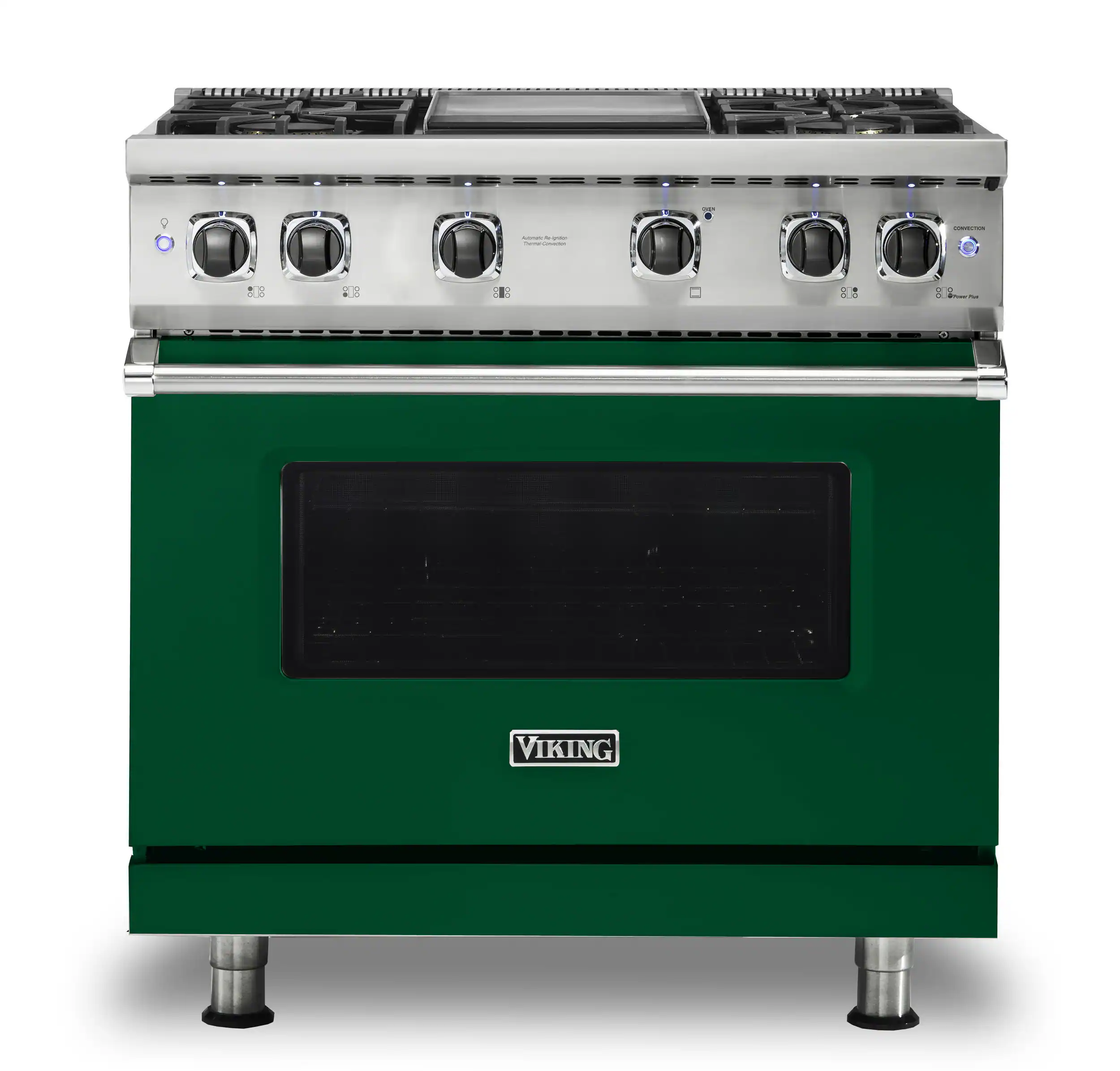 Viking - 5-Series Gas Sealed Burner Range - Ivy