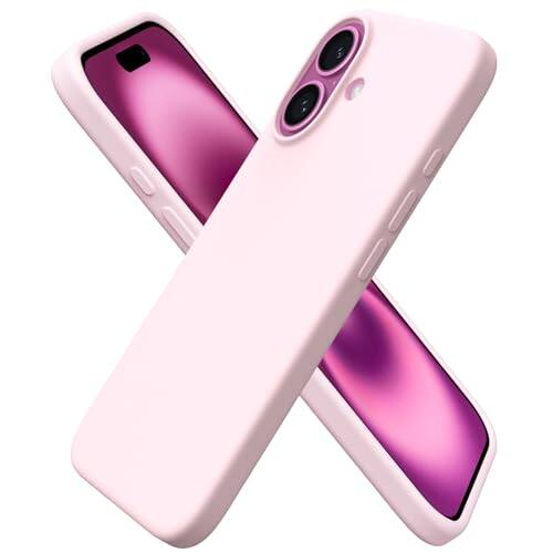 Alt View 1. Ornarto - ORNARTO Vortuxe for AirPods Pro 3 Case and Silicone for iPhone 16 Case in Chalk Pink - Chalk Pink.