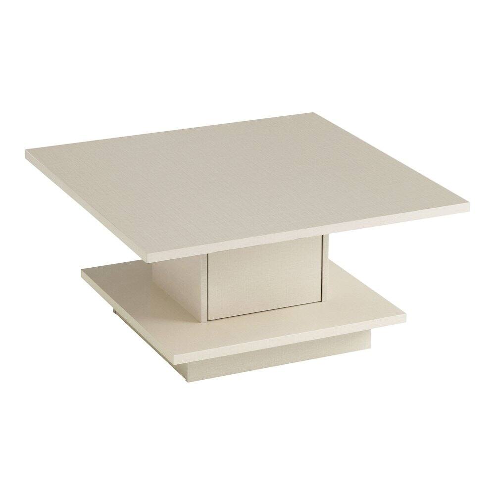 Left. Furniture of America - Aura Storage Wood Coffee Table - White.