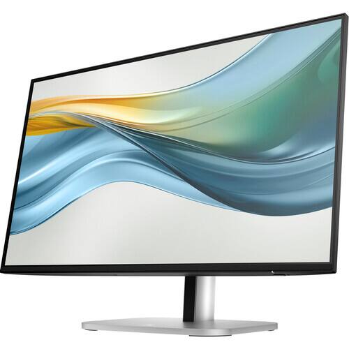 Alt View 2. HP - Series 5 Pro 524pu 23.8" IPS FHD 100Hz 16:9 5ms Height Adjust/Tilt/Swivel/Pivot DisplayPort, HDMI and USB Type-C Monitor - Black / Silver.