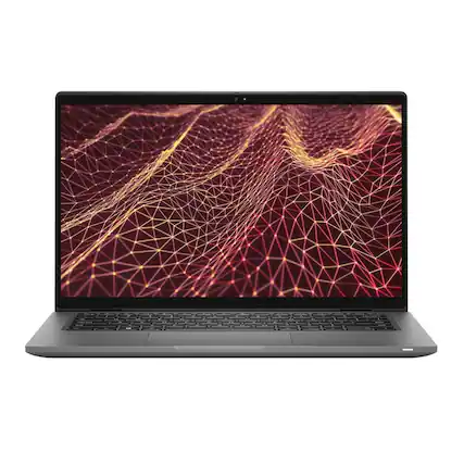 Front. Dell - Dell Latitude 7430 14in Touch Laptop Intel Core i7 32GB RAM 256GB SSD Win 11 Pro(Refurbished) - Black.