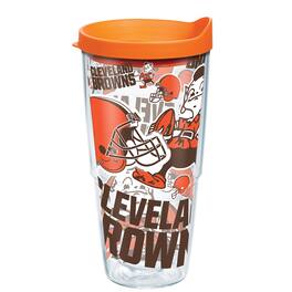 Tervis - Cleveland Browns 24oz. All Over Classic Tumbler - Multicolor