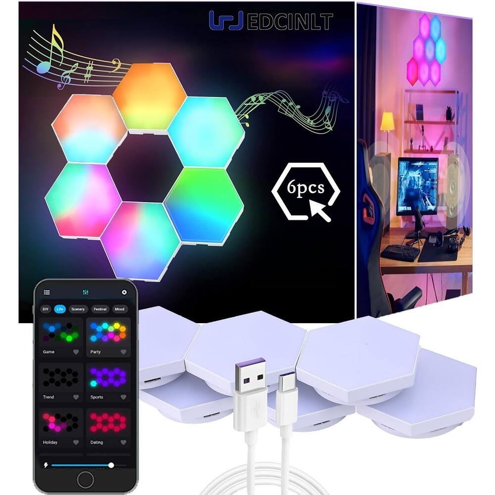 EDCINLT  
6pcs  

Scenery  
Festival  
Mood  

Game  
Party  

Trend  
Sports  

Holiday  
Dating