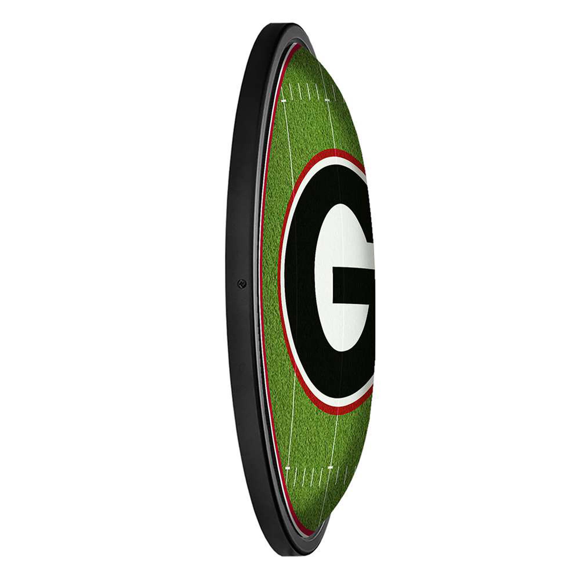 Alt View 2. The Fan-Brand - Georgia Bulldogs Football 18'' Round Slimline Illuminated Wall Sign - Multicolor.