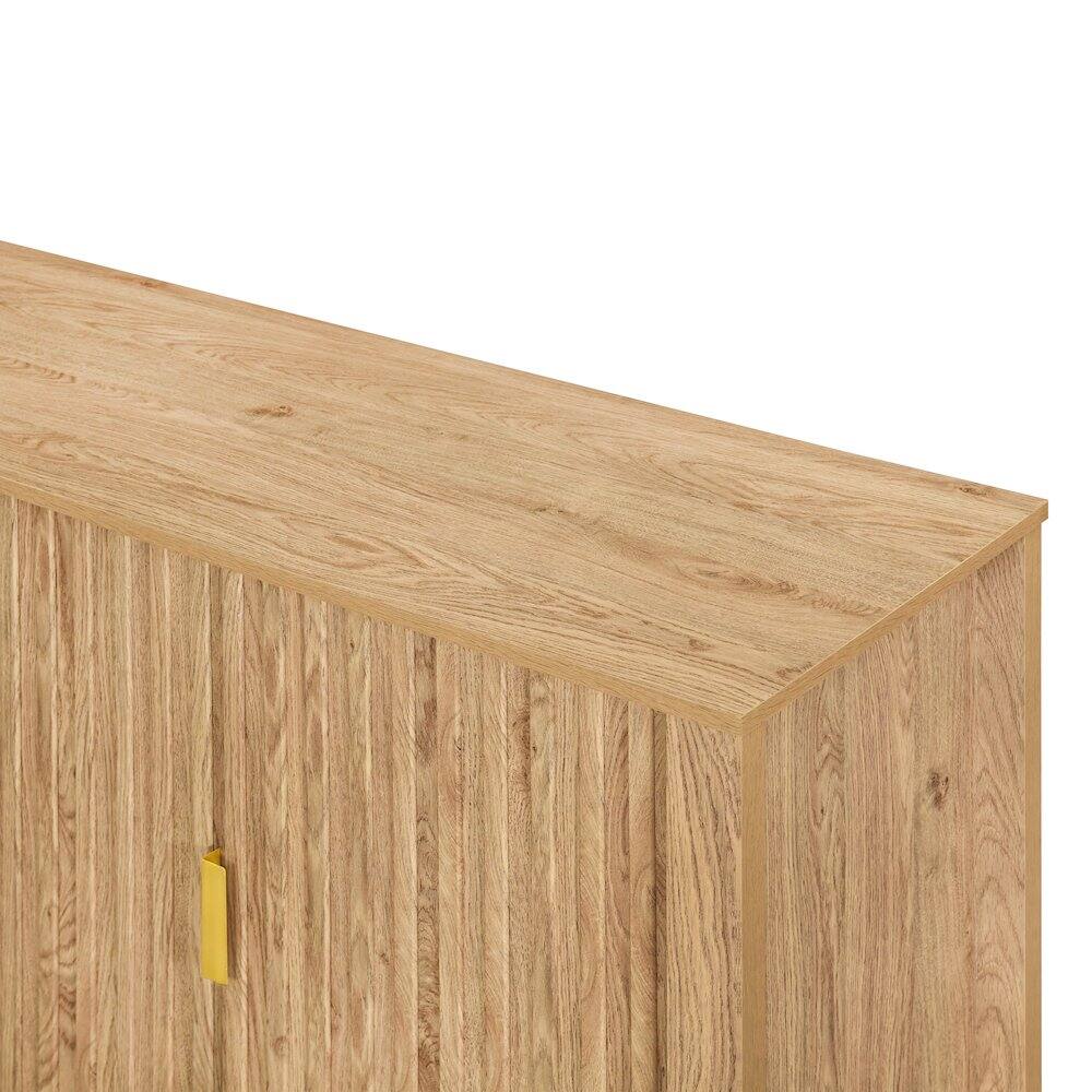 Alt View 1. New Classic Furniture - Thayer Wood Sideboard/TV Console in Natural/Beige - Natural.