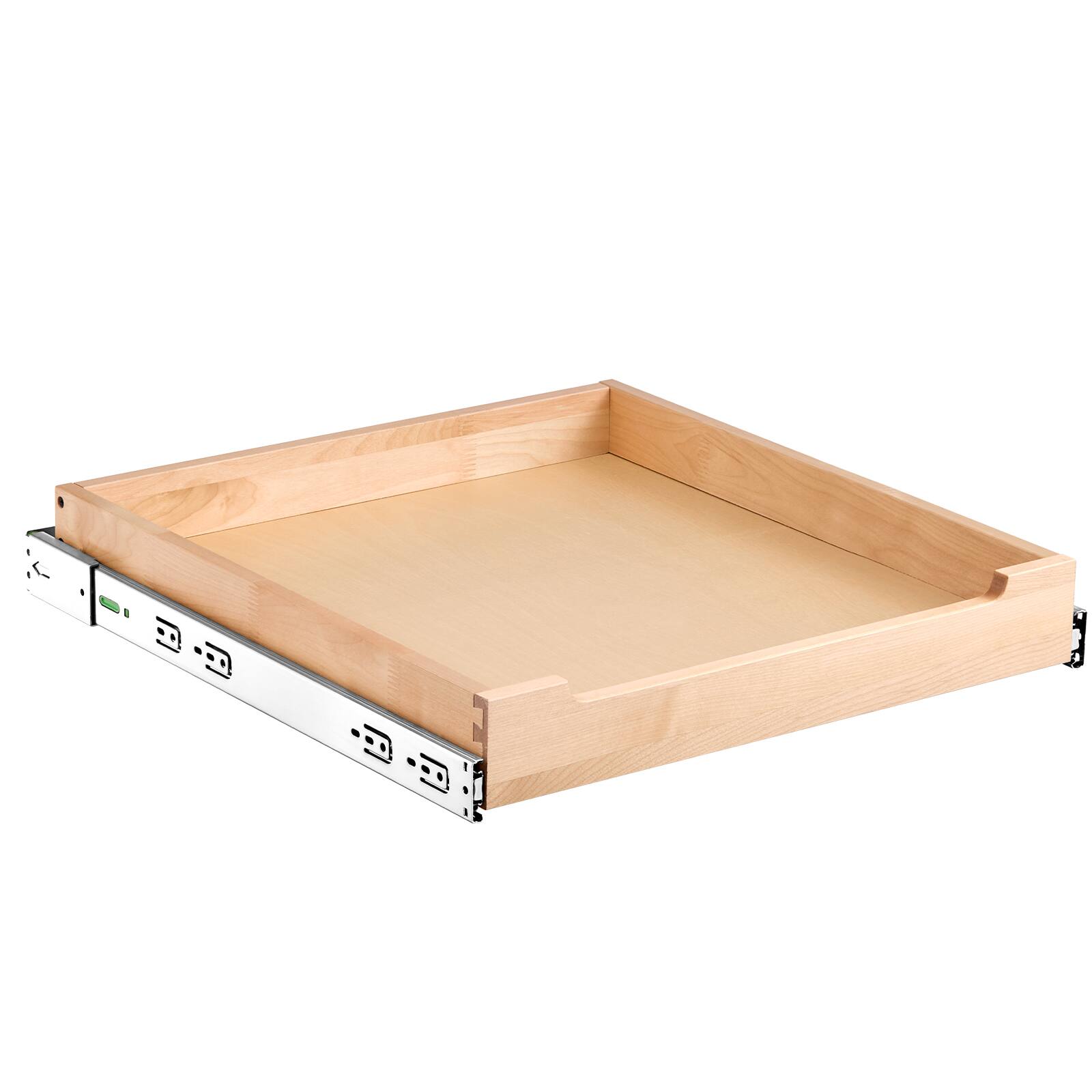 Alt View 5. VEVOR - Pull Out Cabinet Organizer, 20"W x 21"D Cabinet Drawer, Soft Close Slide out Shelf, Heavy-Duty Sliding Wood Drawer - Wood.