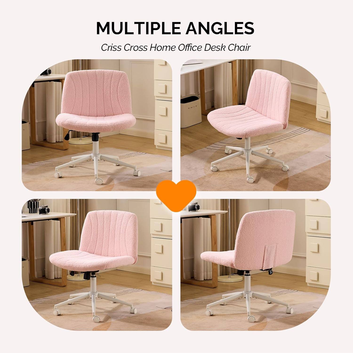 MULTIPLE ANGLES  
Criss Cross Home Office Desk Chair