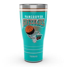 Tervis - Vancouver Grizzlies 30oz. DuraPrint-- Vintage Stainless Steel Travel Tumbler - Multicolor