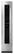 Front. JennAir - Noir Left Swing 18" Wine Column Panel - Stainless Steel.