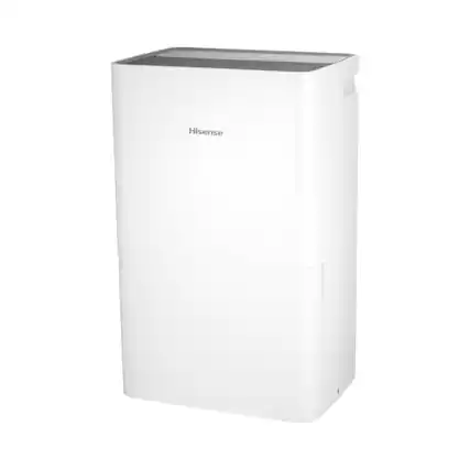 Front. Hisense - Hisense 50 Pint Dehumidifier with 12 quarts Bucket Capacity - White.