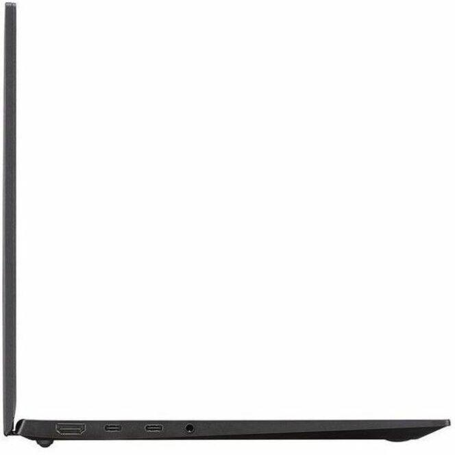 Alt View 5. LG - LG gram 15Z90S-V 15Z90S-V.APB5U1 15.6" Notebook - Full HD - 60 Hz - Intel Core Ultra 7 1st Gen 155H - 16 GB - 512 GB PCI - Obsidian Black.