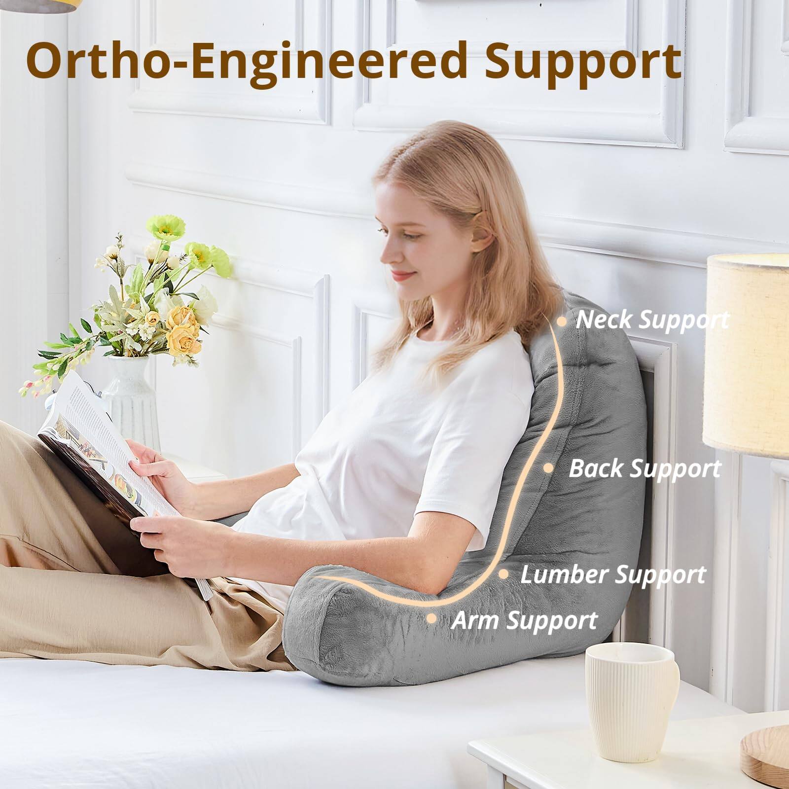 Ortho-Engineered Support

- Neck Support
- Back Support
- Lumbar Support
- Arm Support