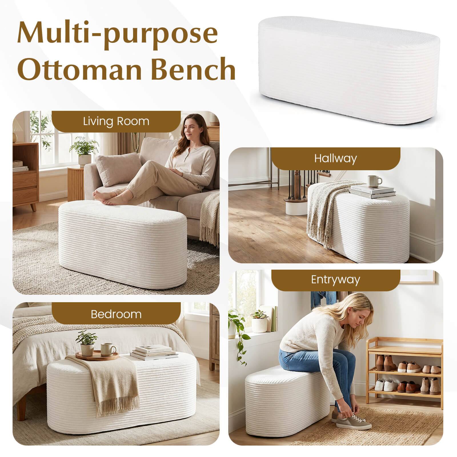 Multi-purpose Ottoman Bench

Living Room

Hallway

Bedroom

Entryway