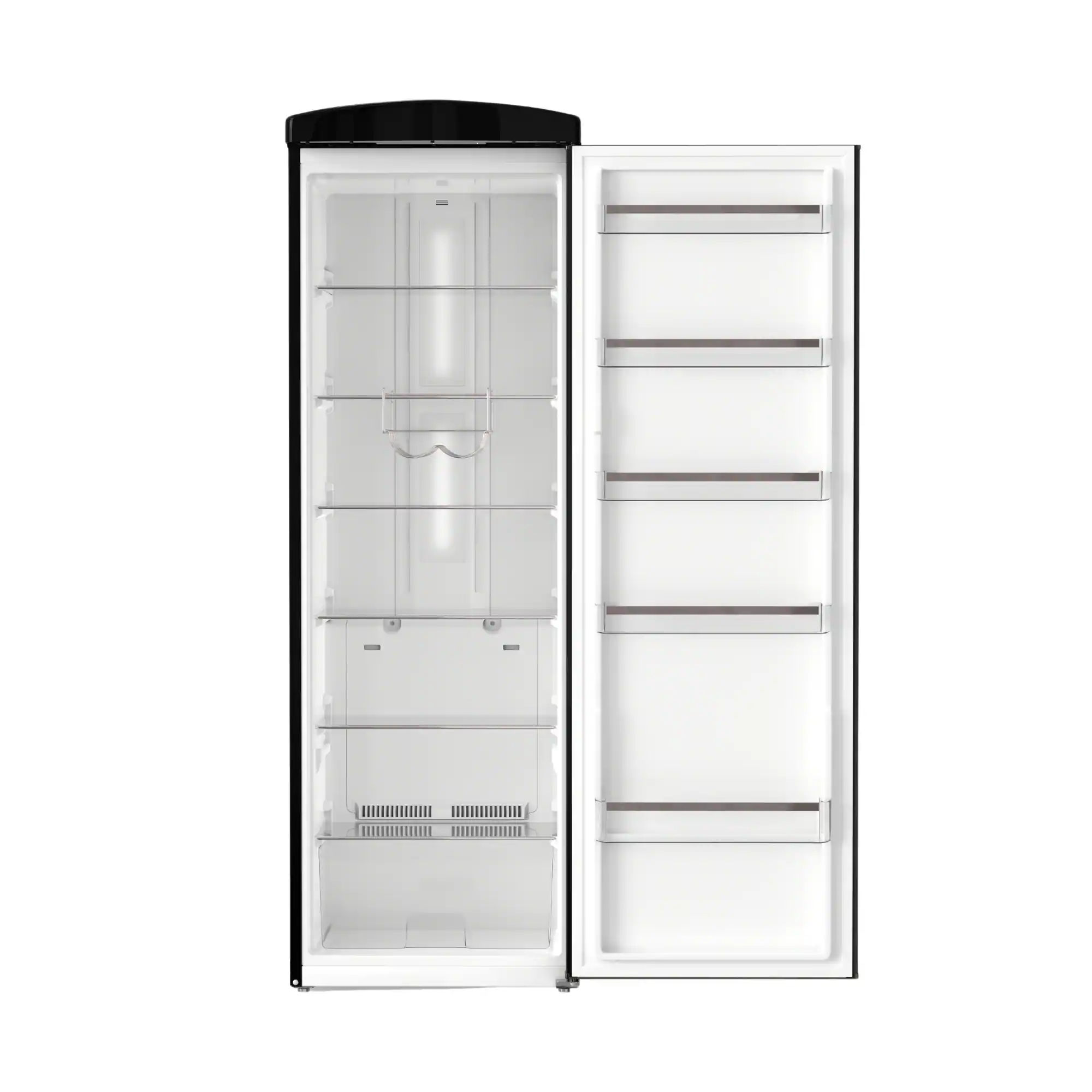 Alt View 8. Conserv - Conserv 11cf Classic Retro Refrigerator 24 in Frost Free Eco R600a 110V - Black.