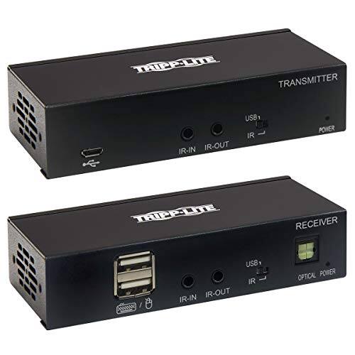 TRIPP-LITE

TRANSMITTER

USB1 IR IR-IN IR-OUT
POWER

TRIPP-LITE

RECEIVER

USB1 IR IR-IN IR-OUT
OPTICAL POWER