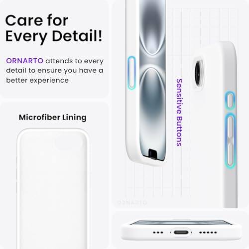 Care for Every Detail! ORNARTO attends to every detail to ensure you have a better experience. Microfiber Lining, Sensitive Buttons.