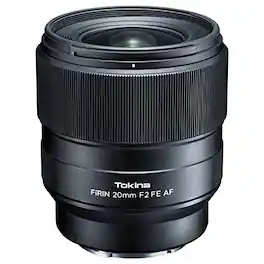 OKI - TOKINA FiRIN AF 20mm F/2.0 FX Lens for Sony-FE Full-Frame Mirrorless Cameras - Black