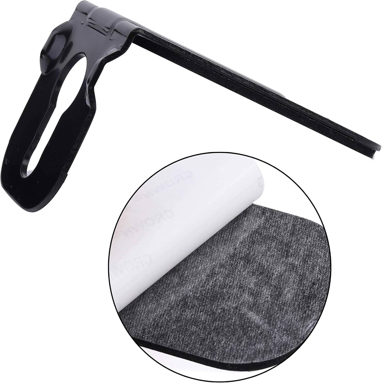 Alt View 2. Schertz - Universal Soundbar Wall Mount Kit with Hardware – Fits Most Brands - Black.